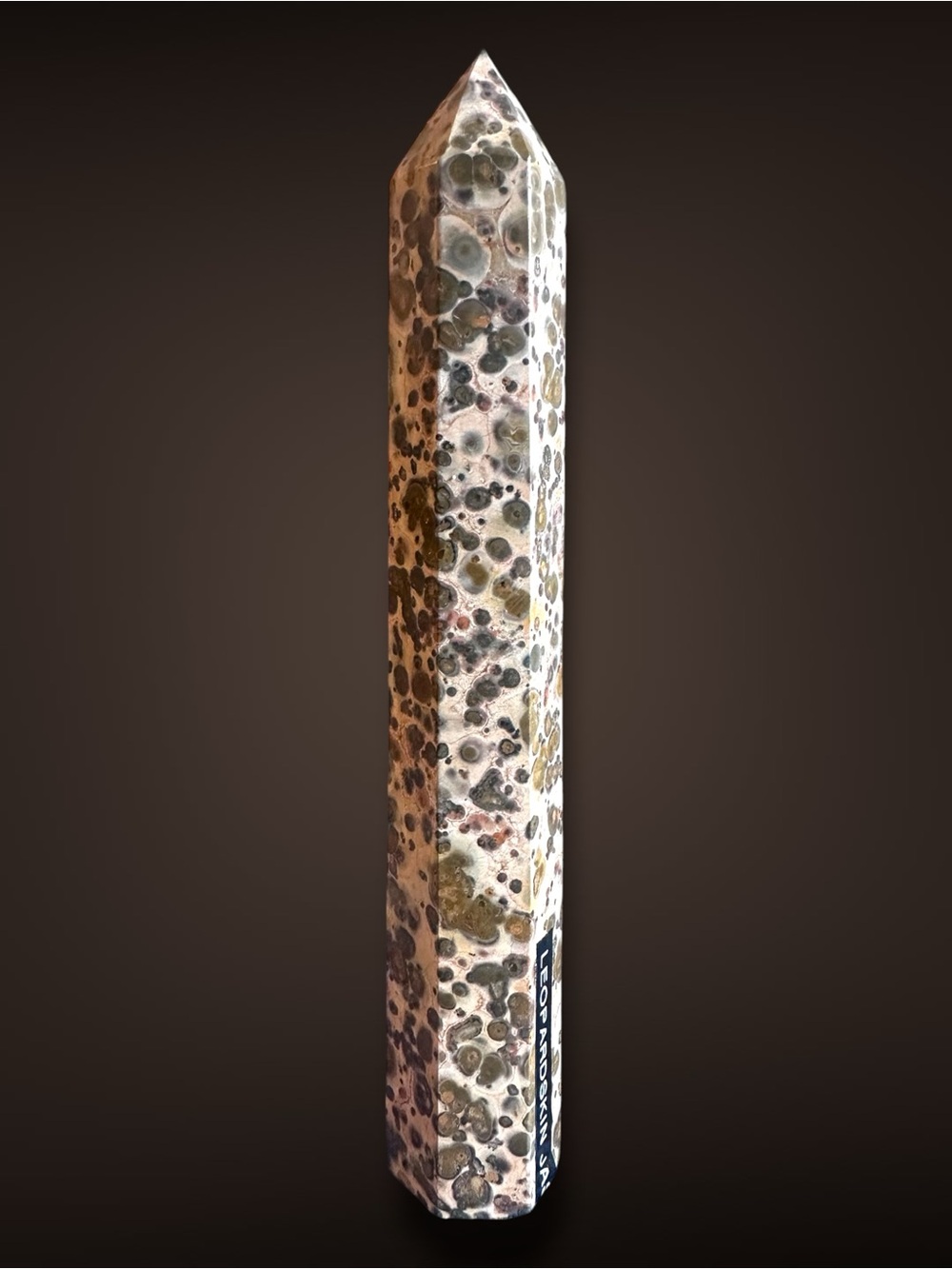 Leopardskin Jasper Tower